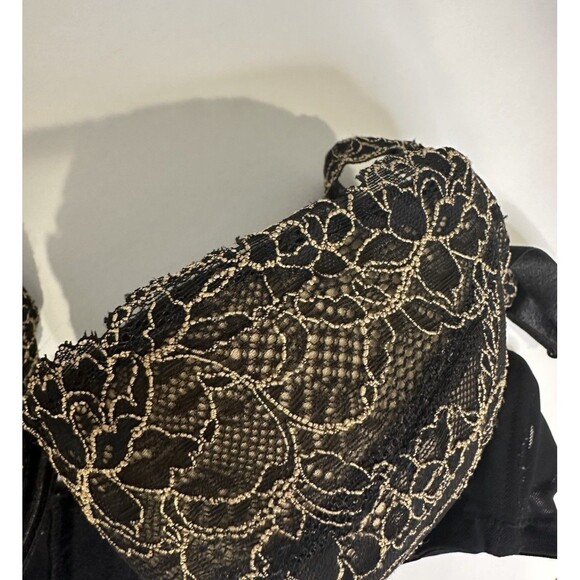 Cacique Bra 40C Plunge Lace over Sexy Lane Bryant - Picture 14 of 15